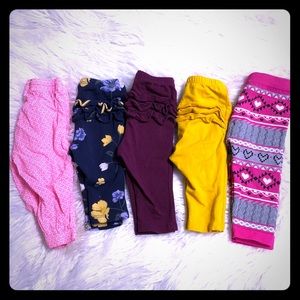 BABY GIRL LOT 💗 3-6M leggings ruffle butt lot